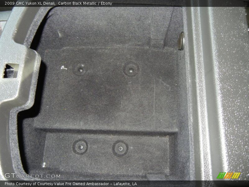 Carbon Black Metallic / Ebony 2009 GMC Yukon XL Denali