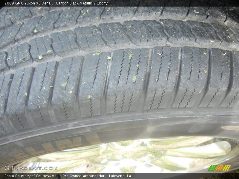 Carbon Black Metallic / Ebony 2009 GMC Yukon XL Denali