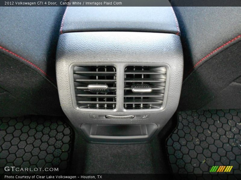 Candy White / Interlagos Plaid Cloth 2012 Volkswagen GTI 4 Door