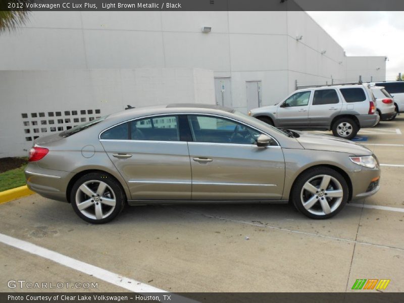 Light Brown Metallic / Black 2012 Volkswagen CC Lux Plus