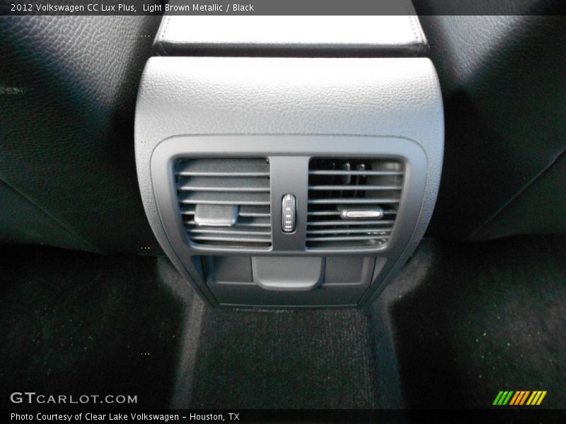 Light Brown Metallic / Black 2012 Volkswagen CC Lux Plus
