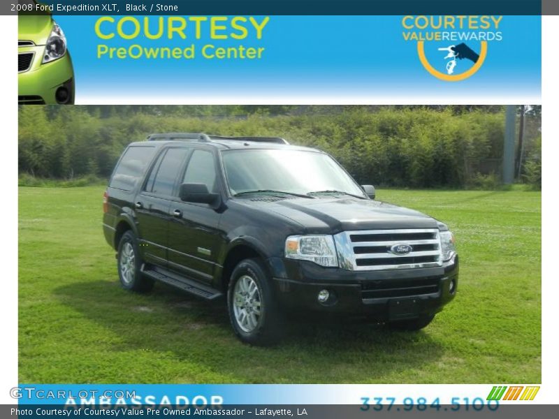 Black / Stone 2008 Ford Expedition XLT