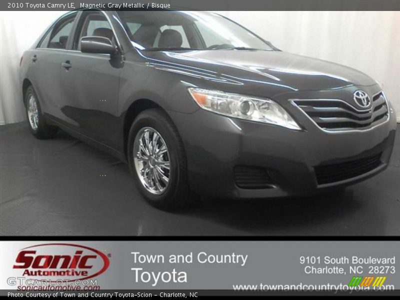 Magnetic Gray Metallic / Bisque 2010 Toyota Camry LE