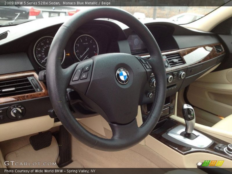  2009 5 Series 528xi Sedan Steering Wheel