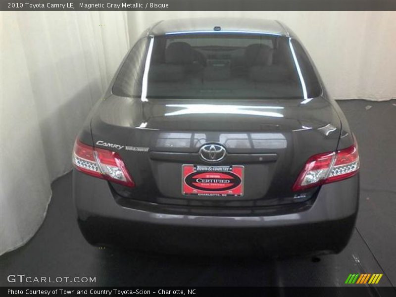 Magnetic Gray Metallic / Bisque 2010 Toyota Camry LE