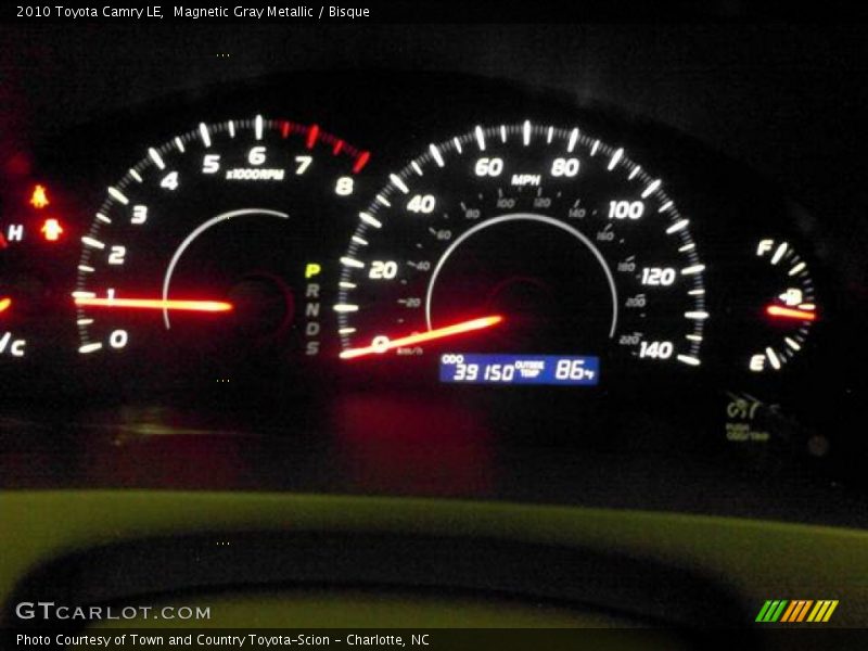 Magnetic Gray Metallic / Bisque 2010 Toyota Camry LE