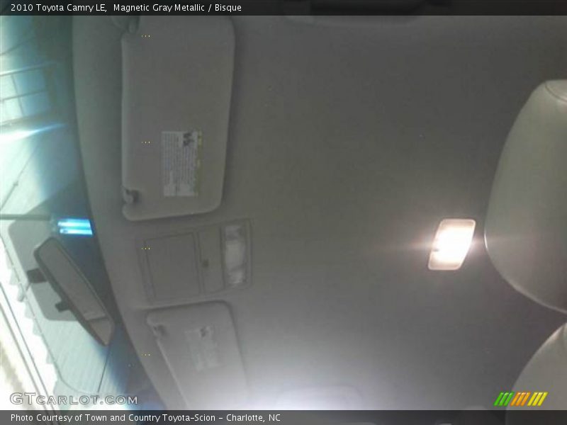 Magnetic Gray Metallic / Bisque 2010 Toyota Camry LE