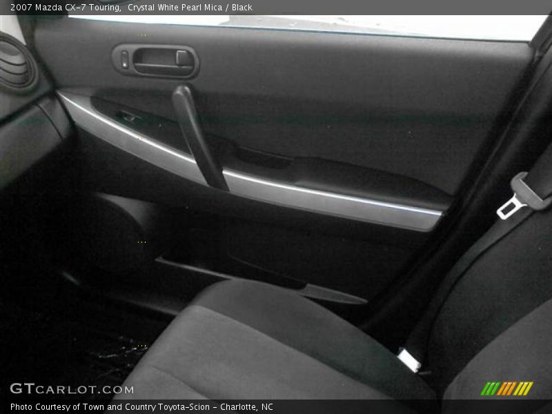 Crystal White Pearl Mica / Black 2007 Mazda CX-7 Touring