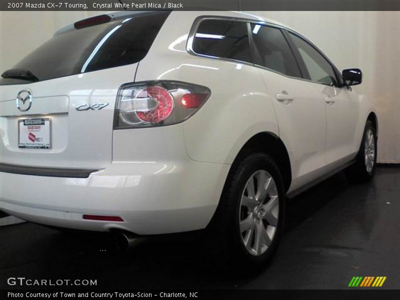 Crystal White Pearl Mica / Black 2007 Mazda CX-7 Touring