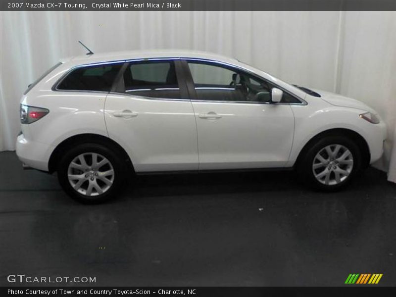 Crystal White Pearl Mica / Black 2007 Mazda CX-7 Touring