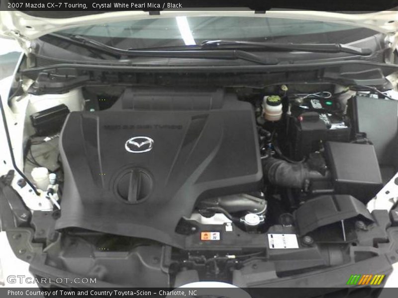 Crystal White Pearl Mica / Black 2007 Mazda CX-7 Touring