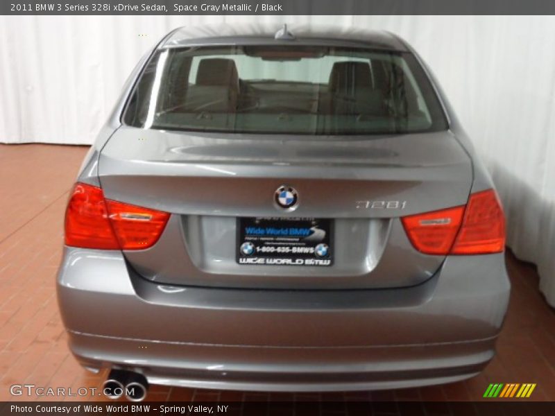Space Gray Metallic / Black 2011 BMW 3 Series 328i xDrive Sedan