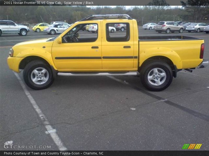  2001 Frontier SE V6 Crew Cab Solar Yellow