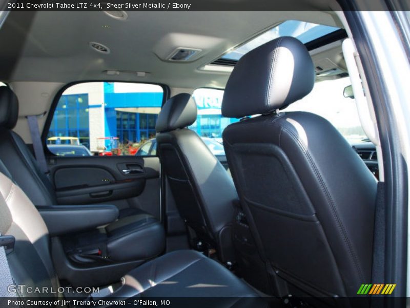 Sheer Silver Metallic / Ebony 2011 Chevrolet Tahoe LTZ 4x4