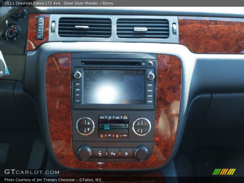 Sheer Silver Metallic / Ebony 2011 Chevrolet Tahoe LTZ 4x4