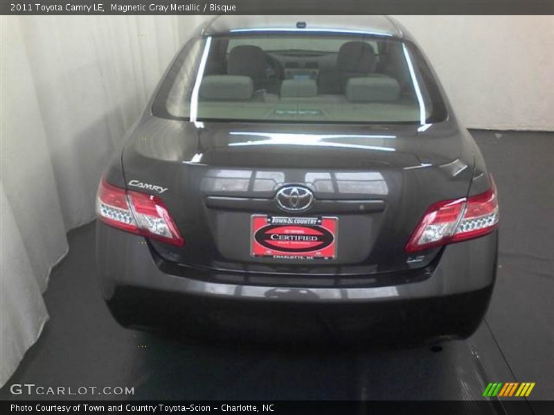 Magnetic Gray Metallic / Bisque 2011 Toyota Camry LE