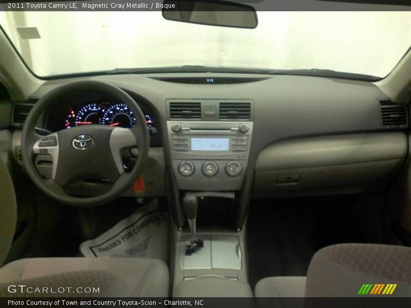 Magnetic Gray Metallic / Bisque 2011 Toyota Camry LE