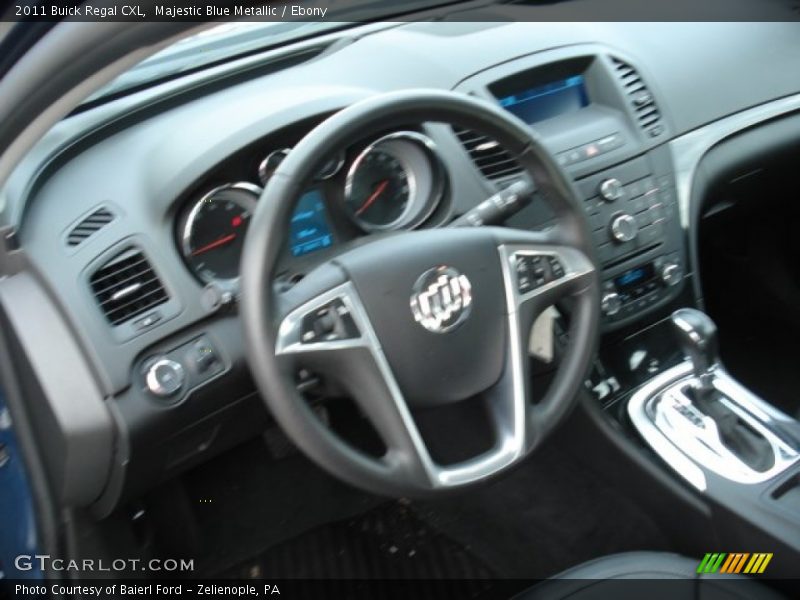Majestic Blue Metallic / Ebony 2011 Buick Regal CXL