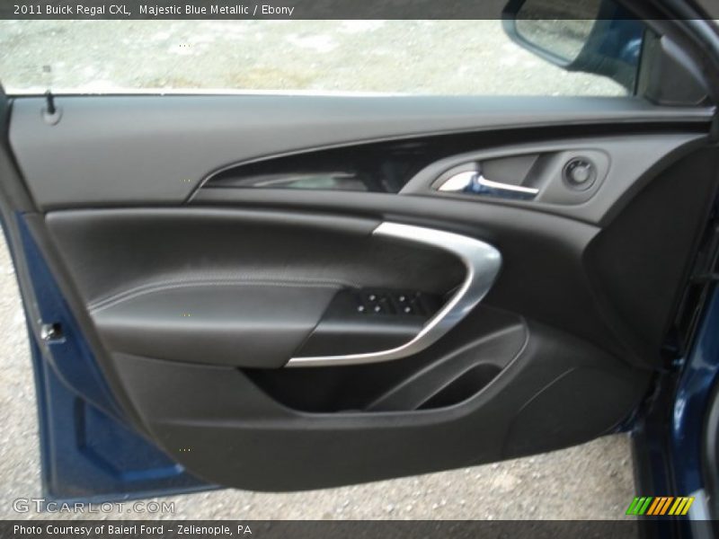 Majestic Blue Metallic / Ebony 2011 Buick Regal CXL