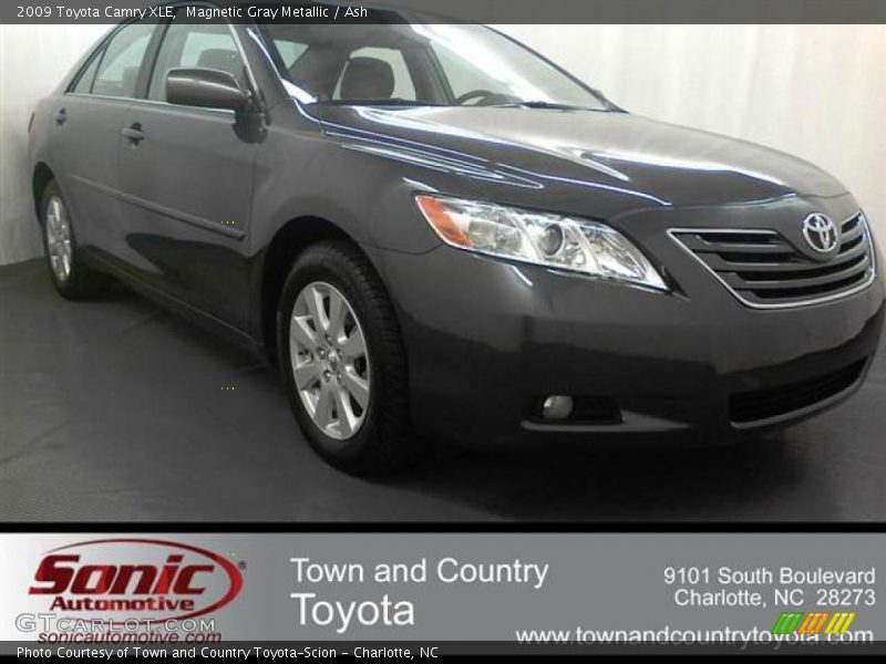 Magnetic Gray Metallic / Ash 2009 Toyota Camry XLE
