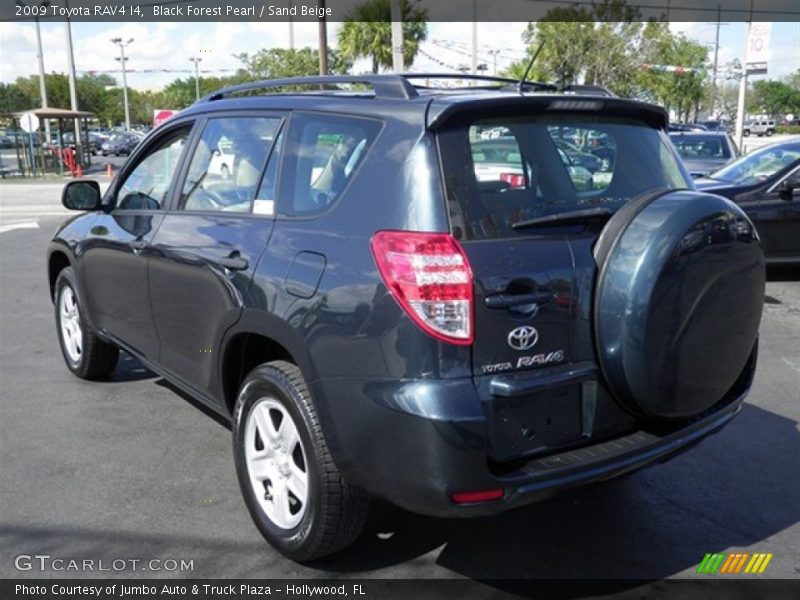 Black Forest Pearl / Sand Beige 2009 Toyota RAV4 I4