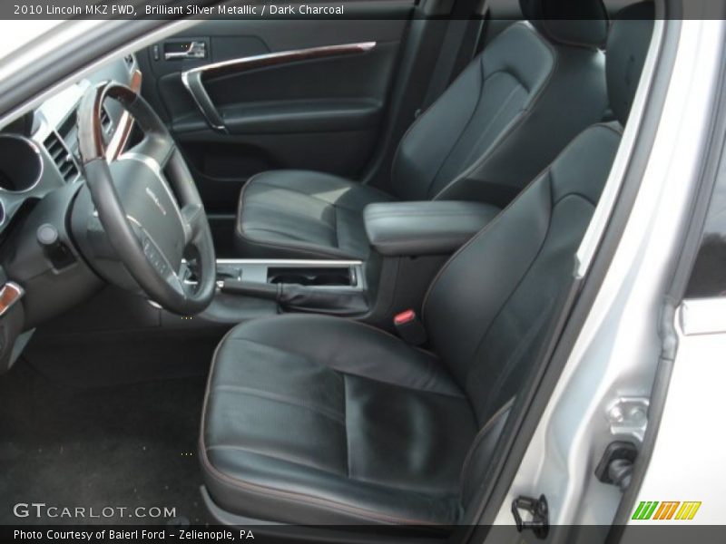 Brilliant Silver Metallic / Dark Charcoal 2010 Lincoln MKZ FWD