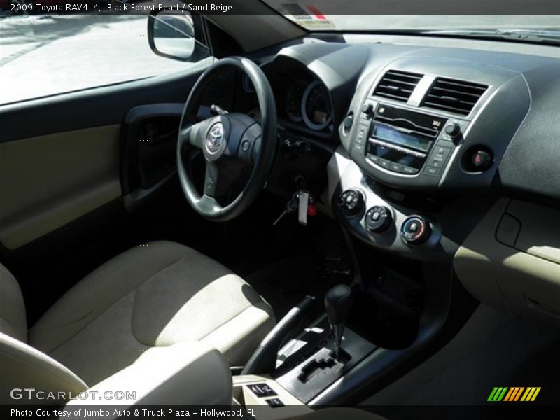 Black Forest Pearl / Sand Beige 2009 Toyota RAV4 I4