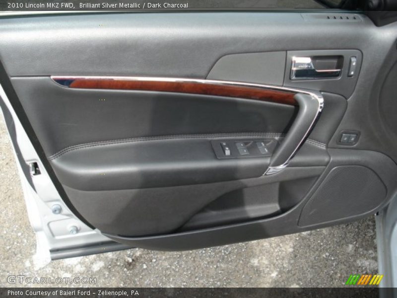 Brilliant Silver Metallic / Dark Charcoal 2010 Lincoln MKZ FWD