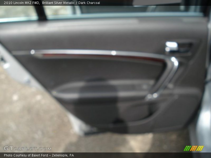 Brilliant Silver Metallic / Dark Charcoal 2010 Lincoln MKZ FWD