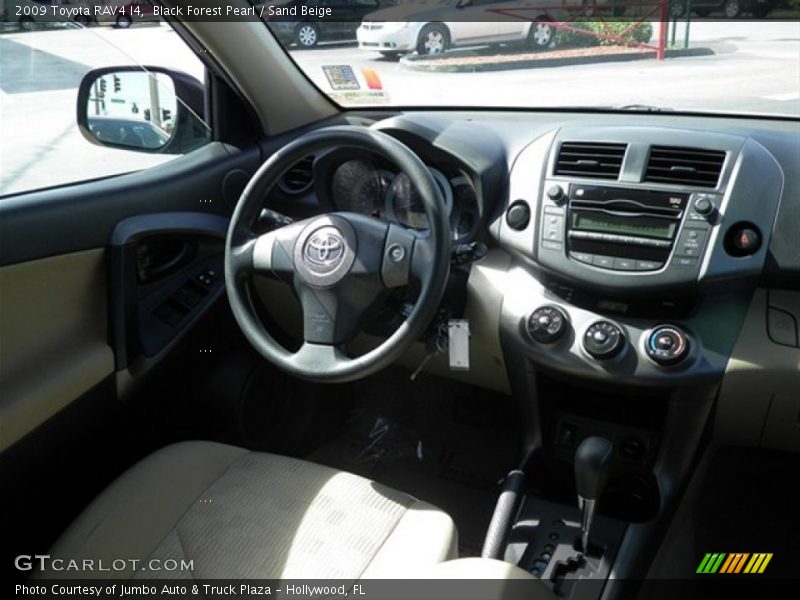 Black Forest Pearl / Sand Beige 2009 Toyota RAV4 I4
