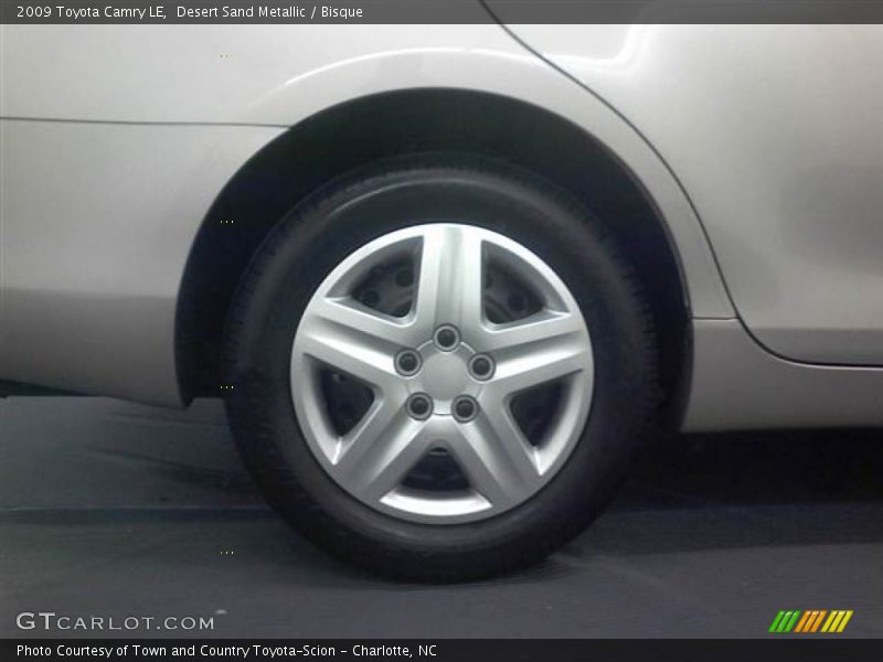 Desert Sand Metallic / Bisque 2009 Toyota Camry LE