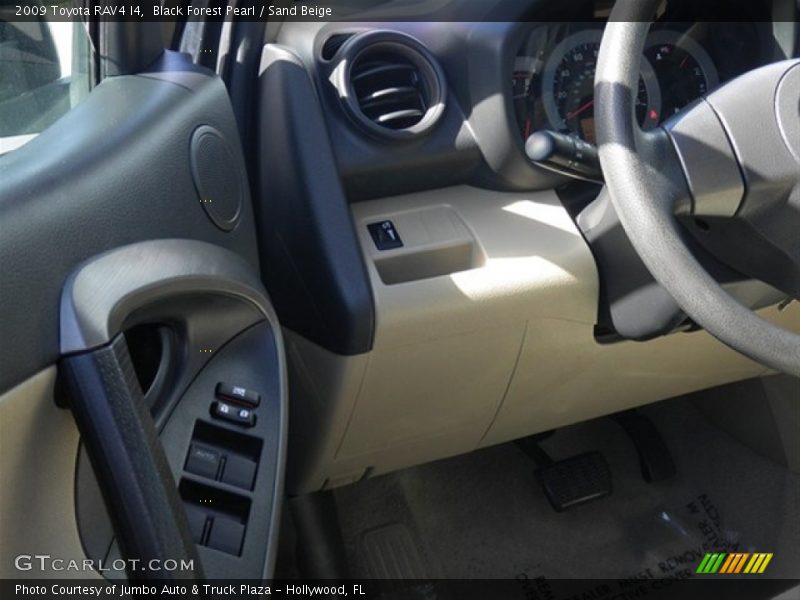Black Forest Pearl / Sand Beige 2009 Toyota RAV4 I4
