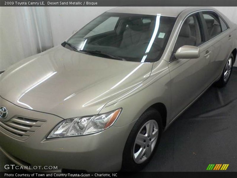 Desert Sand Metallic / Bisque 2009 Toyota Camry LE