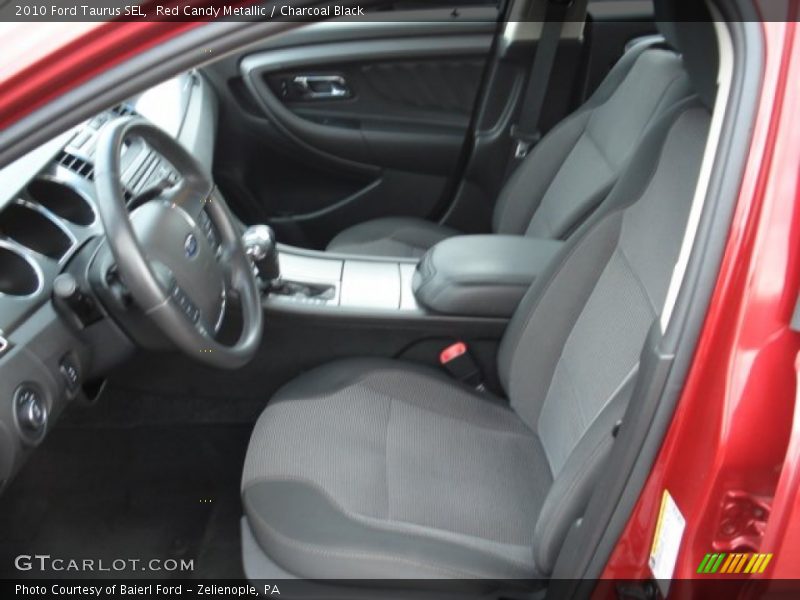 Front Seat of 2010 Taurus SEL
