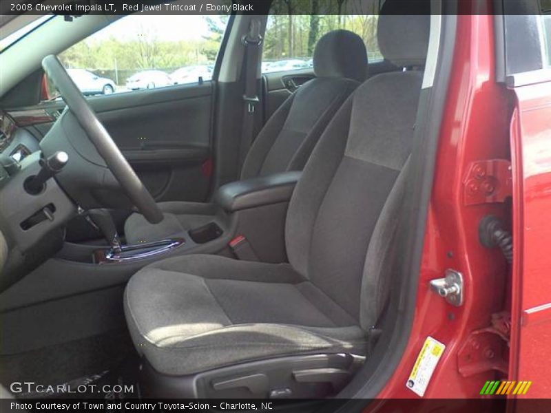 Red Jewel Tintcoat / Ebony Black 2008 Chevrolet Impala LT