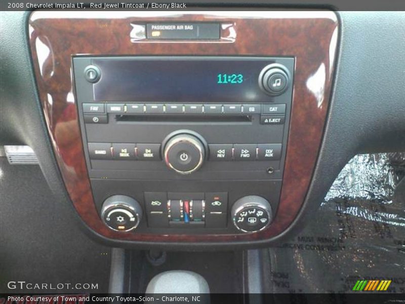 Red Jewel Tintcoat / Ebony Black 2008 Chevrolet Impala LT