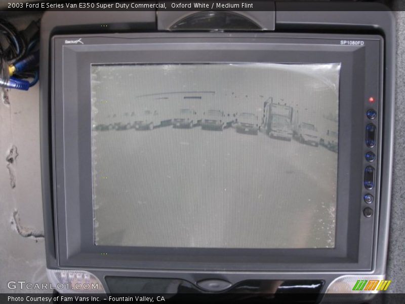 Oxford White / Medium Flint 2003 Ford E Series Van E350 Super Duty Commercial