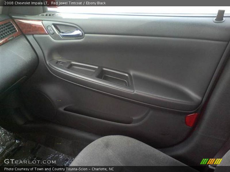 Red Jewel Tintcoat / Ebony Black 2008 Chevrolet Impala LT