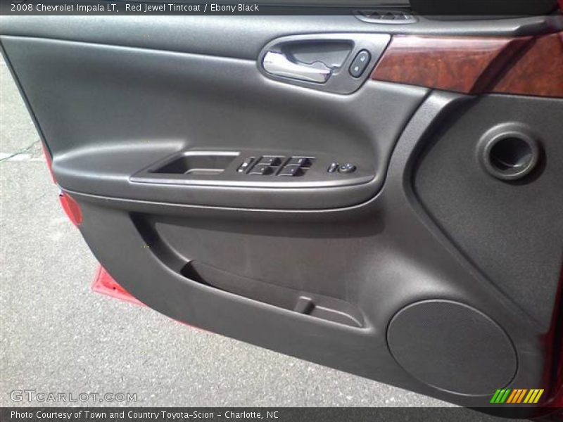 Red Jewel Tintcoat / Ebony Black 2008 Chevrolet Impala LT