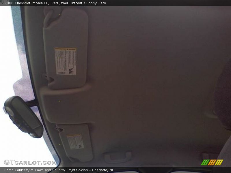 Red Jewel Tintcoat / Ebony Black 2008 Chevrolet Impala LT