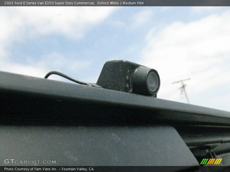 Oxford White / Medium Flint 2003 Ford E Series Van E350 Super Duty Commercial