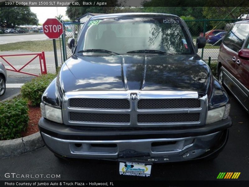 Black / Agate 1997 Dodge Ram 1500 SLT Regular Cab