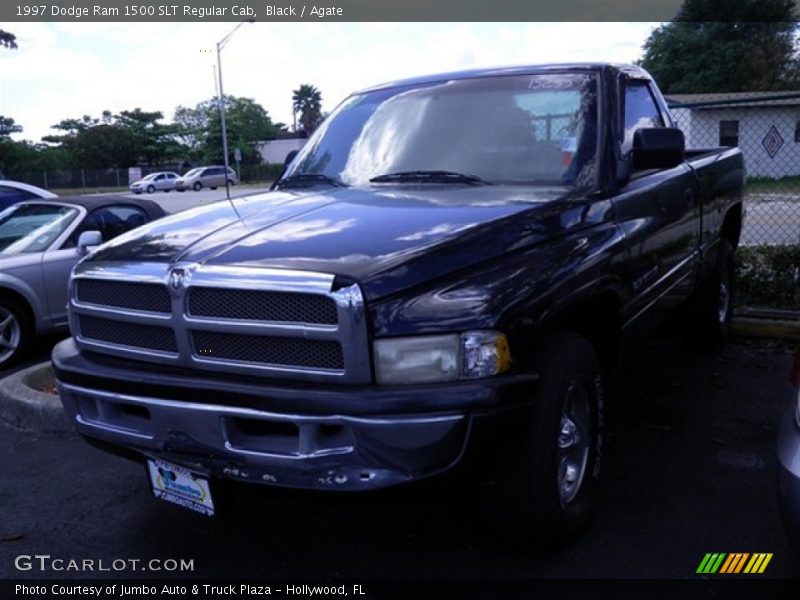 Black / Agate 1997 Dodge Ram 1500 SLT Regular Cab