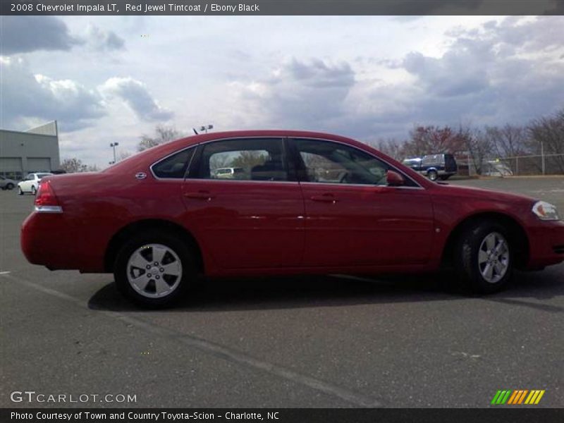 Red Jewel Tintcoat / Ebony Black 2008 Chevrolet Impala LT