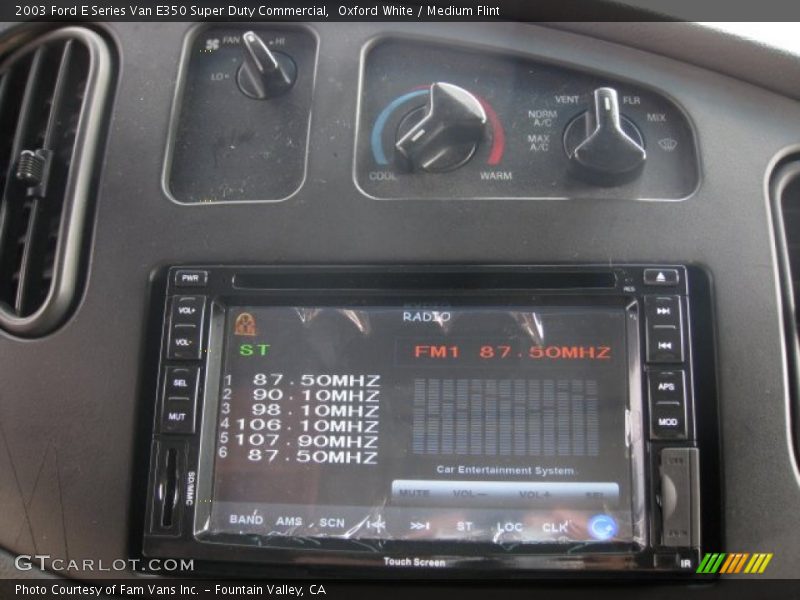 Oxford White / Medium Flint 2003 Ford E Series Van E350 Super Duty Commercial