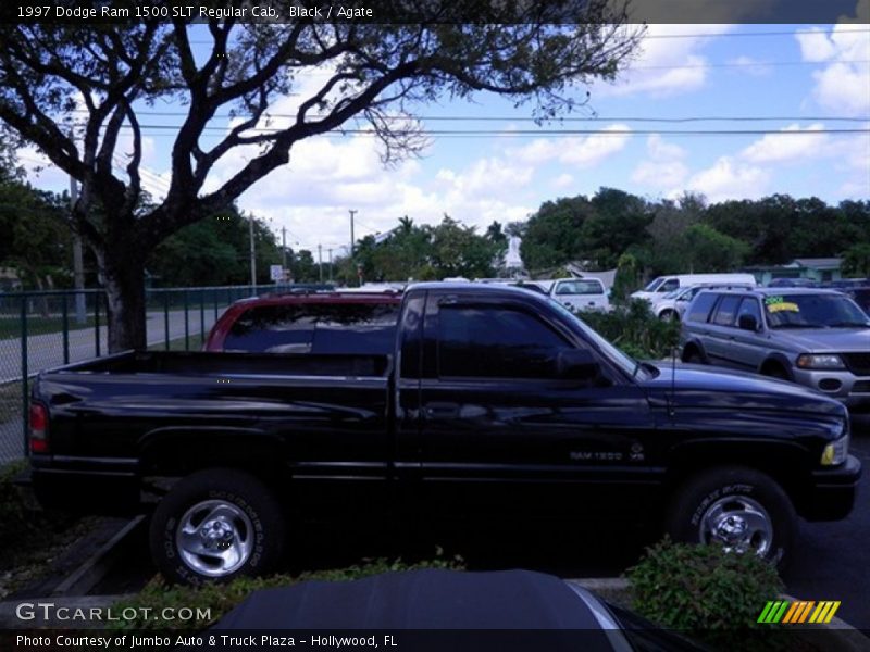 Black / Agate 1997 Dodge Ram 1500 SLT Regular Cab