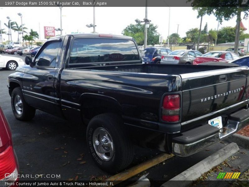 Black / Agate 1997 Dodge Ram 1500 SLT Regular Cab