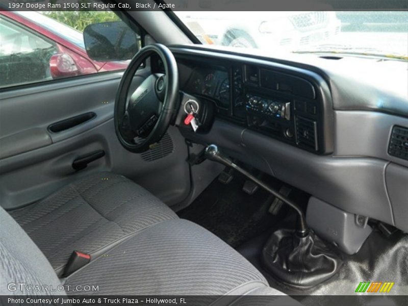 Black / Agate 1997 Dodge Ram 1500 SLT Regular Cab