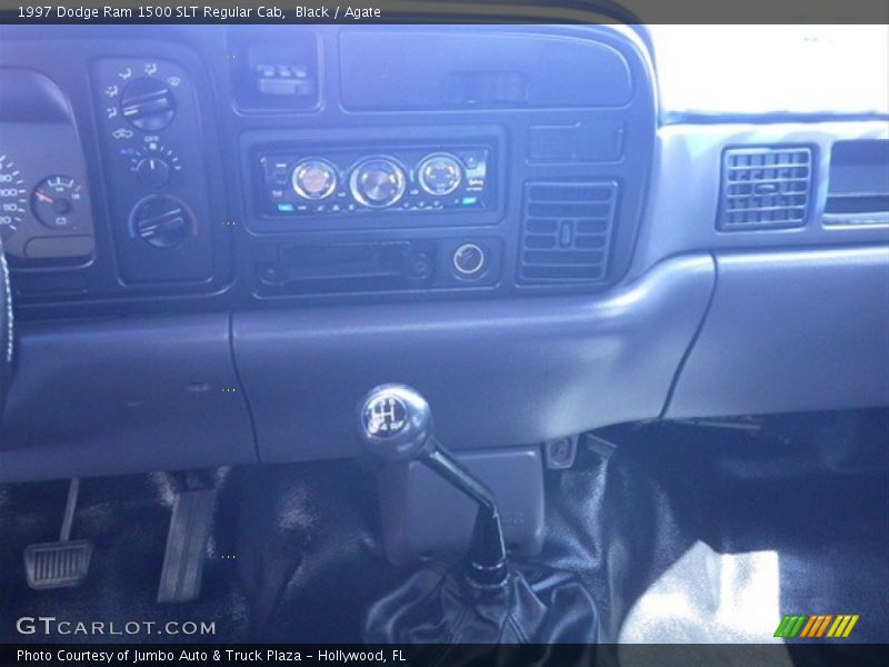 Black / Agate 1997 Dodge Ram 1500 SLT Regular Cab