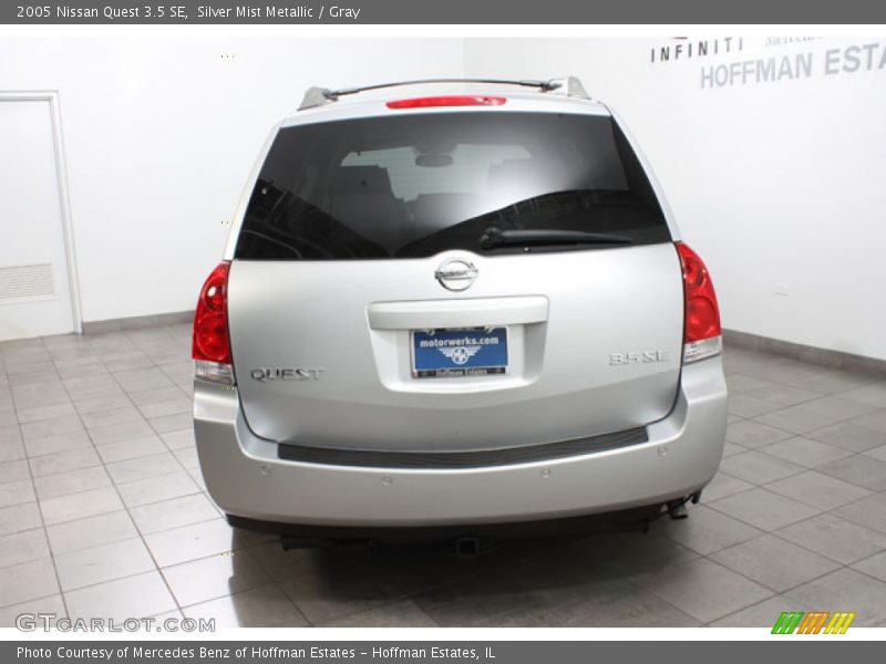 Silver Mist Metallic / Gray 2005 Nissan Quest 3.5 SE